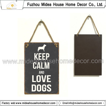 Small Size Metal Sign for Dog